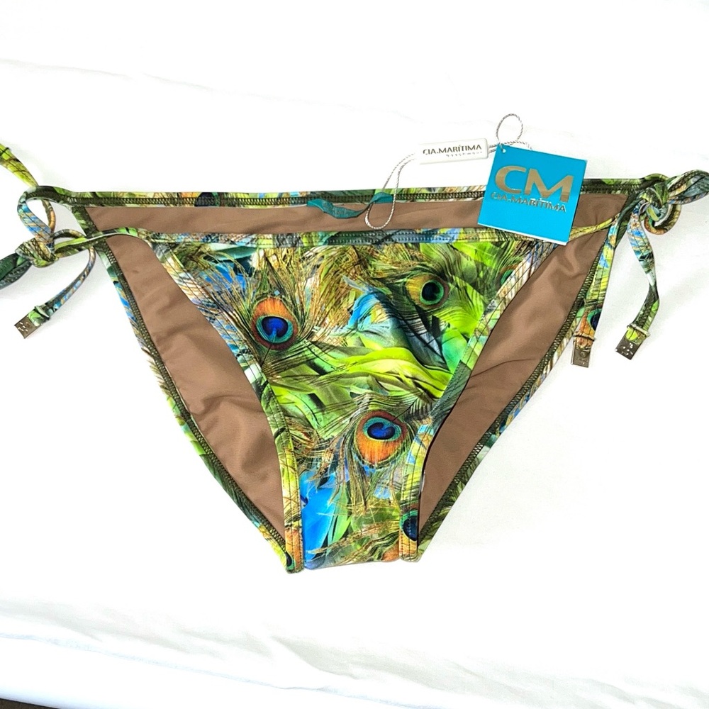 CIA Maritima String Tie Bikini Bottom NWT